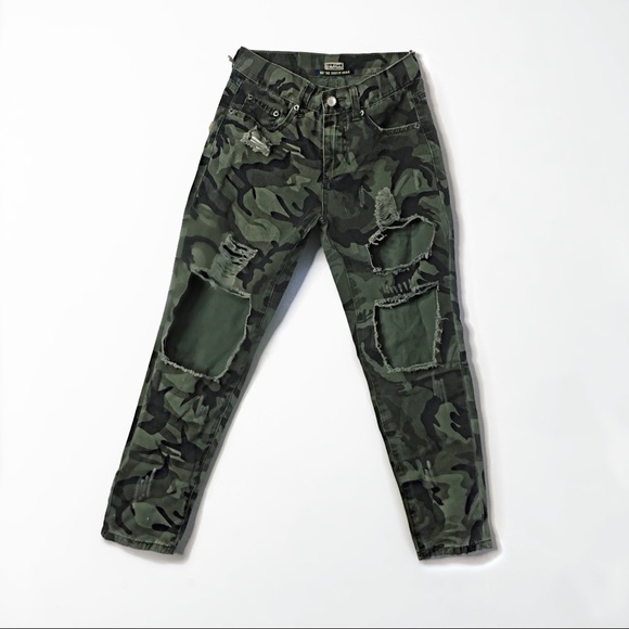 Pants - “Vintage” Camo Jeans - BRAND NEW